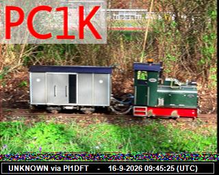 SSTV image from PI1DFT_2M
