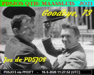 SSTV image from PI1DFT_2M