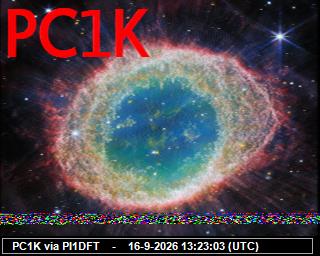 SSTV image from PI1DFT_2M