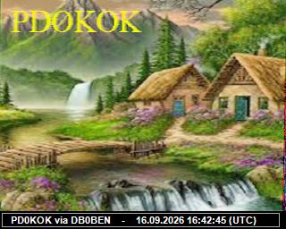 SSTV image from PI1DFT_2M
