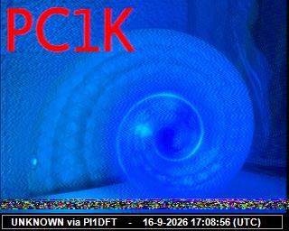 SSTV image from PI1DFT_2M