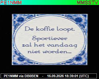 SSTV image from PI1DFT_2M