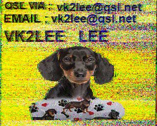 SSTV image from VK2KDK_2M