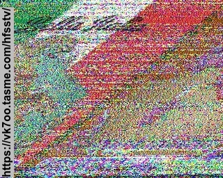 SSTV image from VK7OO_20M