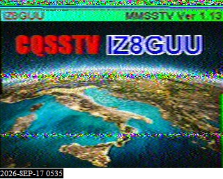 SSTV image from 2E0FWE_20M