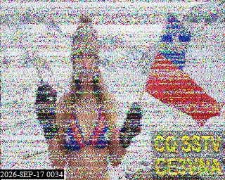 SSTV image from KO6KL_20M