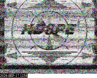 SSTV image from KP4TR_20M