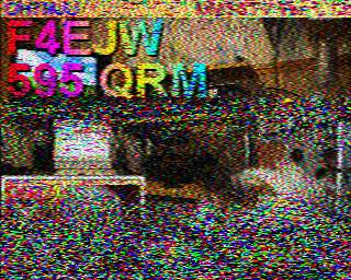 SSTV image from PA3ADE_2M