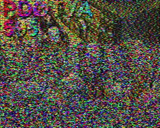 SSTV image from PA3ADE_2M