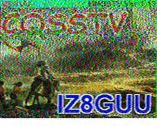 SSTV image from PD2PW_20M