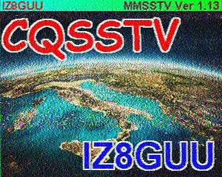 SSTV image from PD2PW_20M