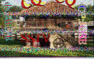 SSTV image from PD2PW_20M
