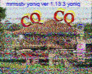 SSTV image from PD2PW_20M