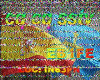 SSTV image from PD2PW_20M
