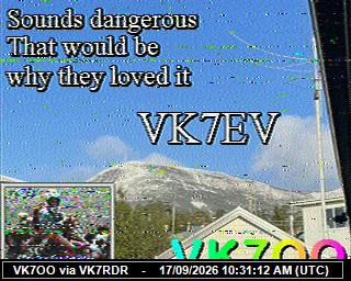SSTV image from PI1DFT_2M