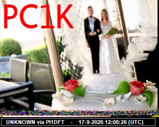 SSTV image from PI1DFT_2M
