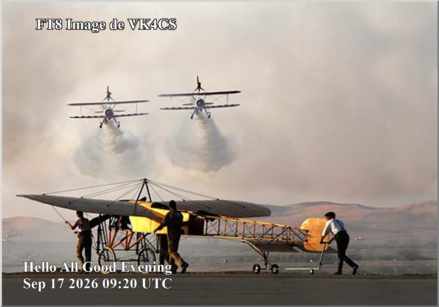 SSTV image from VK2DGH_2M