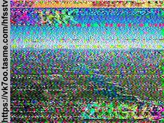 SSTV image from VK7OO_20M