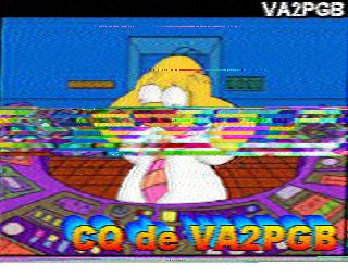 SSTV image from WF3F_20M