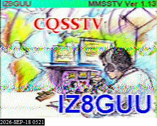 SSTV image from 2E0FWE_20M