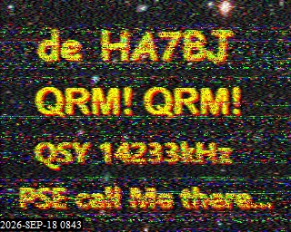 SSTV image from 2E0FWE_20M