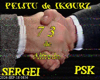 SSTV image from 2E0FWE_20M