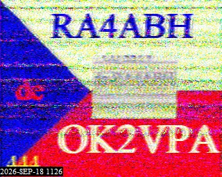 SSTV image from 2E0FWE_20M
