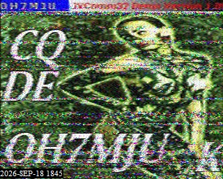 SSTV image from 2E0FWE_20M