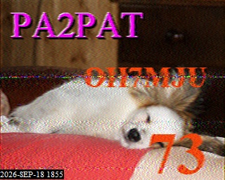 SSTV image from 2E0FWE_20M