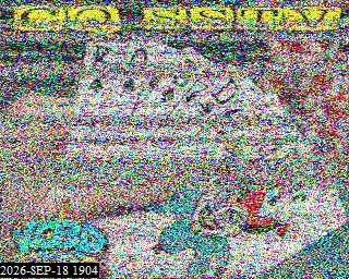 SSTV image from 2E0FWE_20M
