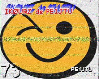 SSTV image from IU0FBK_20M