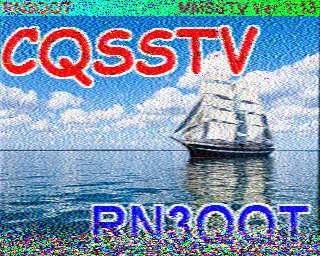 SSTV image from IU0FBK_20M