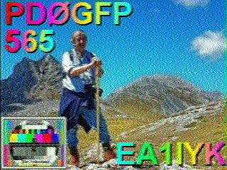 SSTV image from IU0FBK_20M