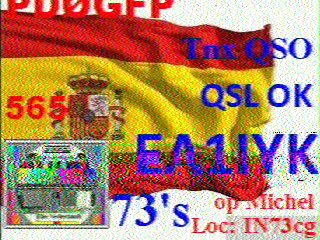 SSTV image from IU0FBK_20M