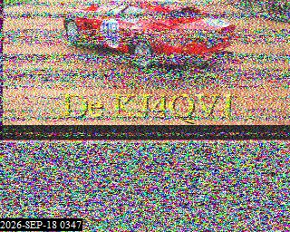 SSTV image from KP4TR_20M