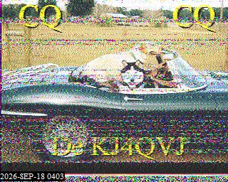 SSTV image from KP4TR_20M