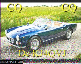 SSTV image from KP4TR_20M