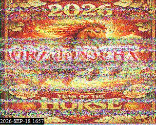 SSTV image from KP4TR_20M