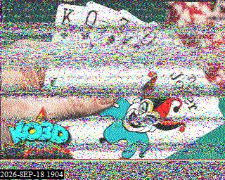 SSTV image from KP4TR_20M