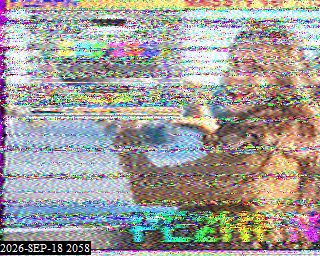 SSTV image from KP4TR_20M