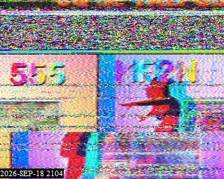SSTV image from KP4TR_20M