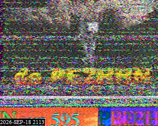 SSTV image from KP4TR_20M