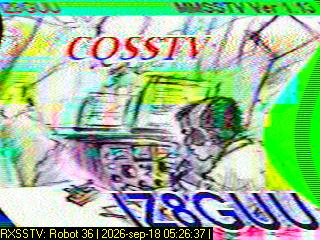 SSTV image from PA0041SWL_20M