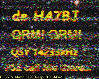 SSTV image from PA0041SWL_20M