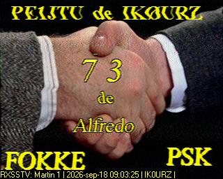 SSTV image from PA0041SWL_20M