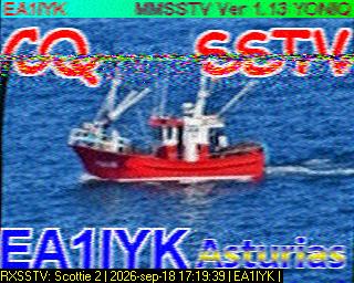 SSTV image from PA0041SWL_20M