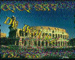 SSTV image from PA3ADE_2M