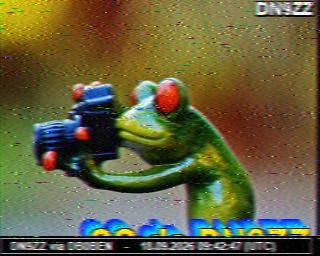 SSTV image from PC1K_2M