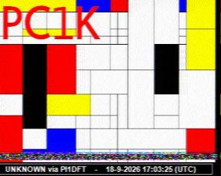 SSTV image from PC1K_2M