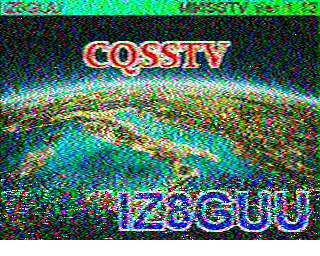 SSTV image from PD2PW_20M